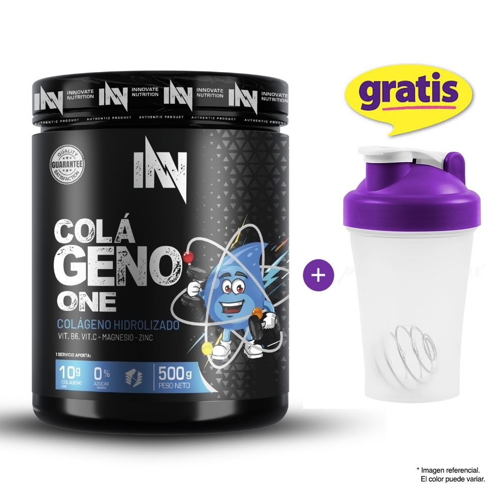 COLAGENO COLLAGEN 500 GRAMOS SANDÍA INN MÁS SHAKER